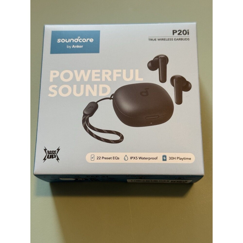 by Anker P20i True Wireless Earbuds 10mm Drivers with Big Bass Bluetooth 5.3 30H